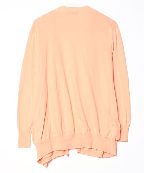 「ZUCCa」 ニットカーディガン M size オレンジ レディース_画像2
