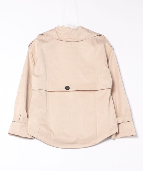 「BLANC FICELLE」 トレンチコート L ライトベージュ レディース_画像2