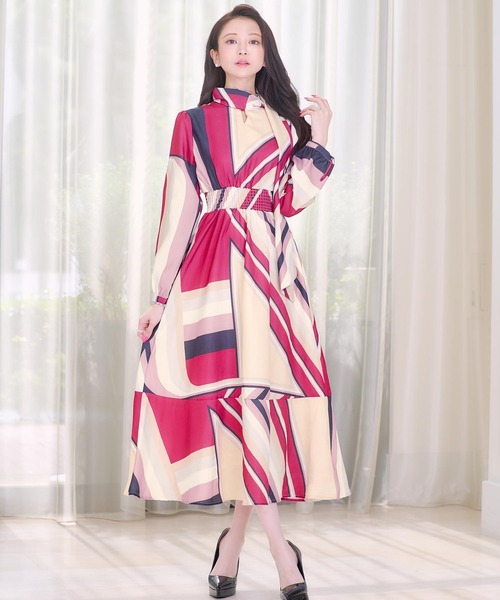 emiriawizエミリアウィズ　ワンピース emiriawiz（エミリアウィズ） 長袖ワンピース SMALL パープル