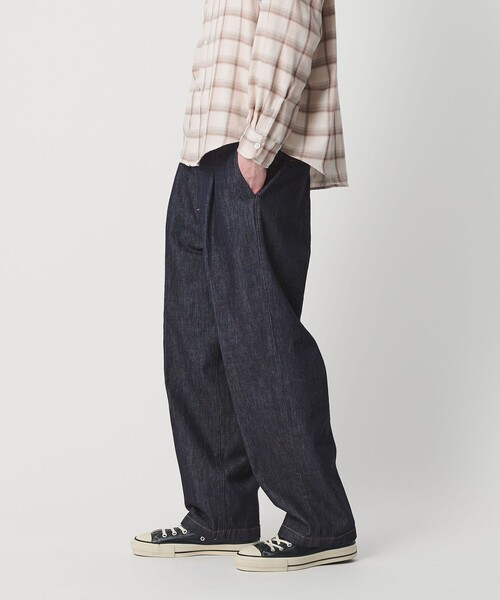 BEAUTY＆YOUTH UNITED ARROWS ワイドパンツ ジーンズ 13.5oz ハイ