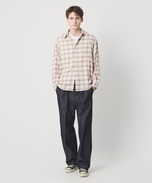 BEAUTY＆YOUTH UNITED ARROWS ワイドパンツ ジーンズ 13.5oz ハイ