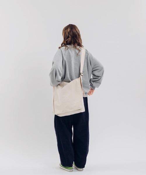 「MUHET」 スウェットカットソー MEDIUM ネイビー レディース_画像4