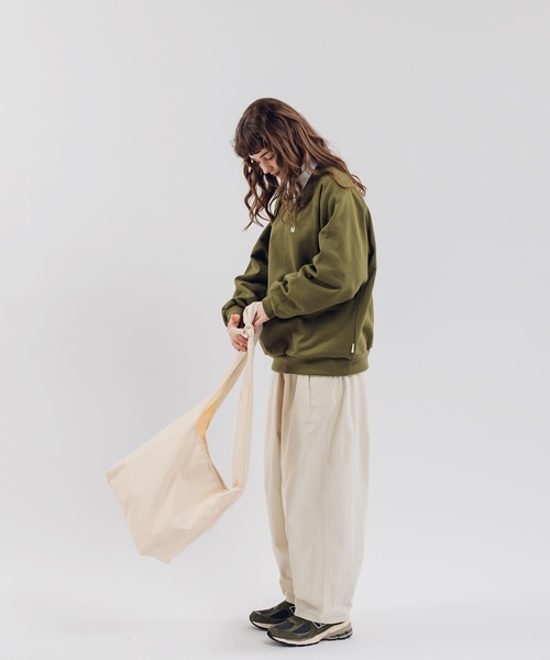 「MUHET」 スウェットカットソー MEDIUM ネイビー レディース_画像8