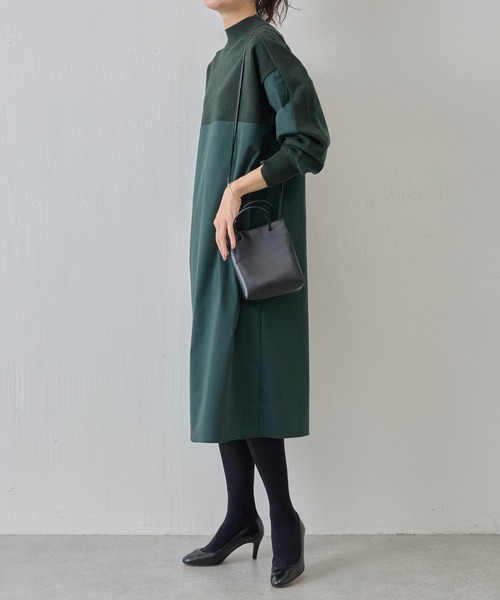 「BEARDSLEY」 ドッキングワンピース FREE ブラック レディース_画像3