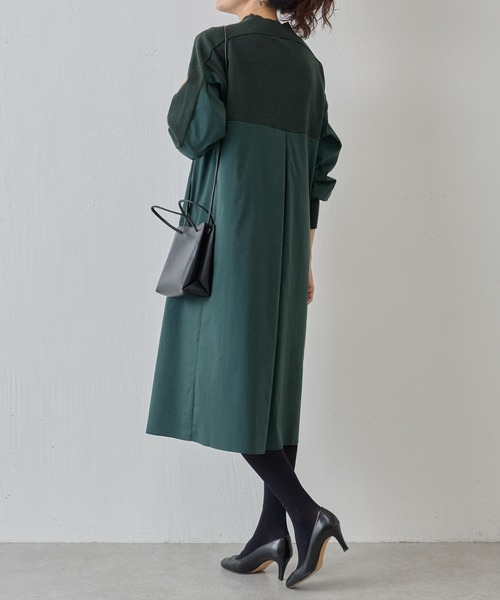 「BEARDSLEY」 ドッキングワンピース FREE ブラック レディース_画像4