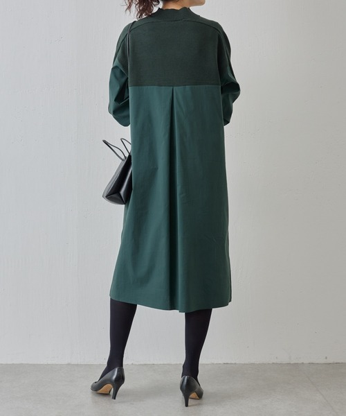 「BEARDSLEY」 ドッキングワンピース FREE ブラック レディース_画像5