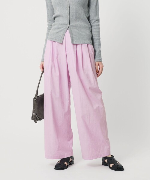 BEAUTY＆YOUTH UNITED ARROWS パンツ ナイロンコットン ワイドタック