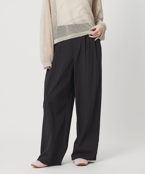 BEAUTY＆YOUTH UNITED ARROWS ワイドパンツ パンツ ナイロンコットン