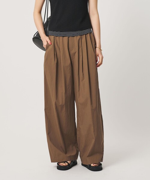 BEAUTY＆YOUTH UNITED ARROWS ワイドパンツ パンツ ナイロンコットン
