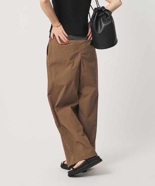 BEAUTY＆YOUTH UNITED ARROWS ワイドパンツ パンツ ナイロンコットン