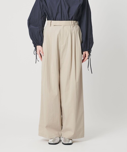 BEAUTY＆YOUTH UNITED ARROWS ワイドパンツ パンツ ナイロンコットン