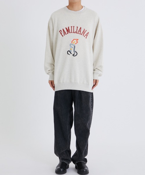 「Name.」 スウェットカットソー 1 ネイビー メンズ_画像2