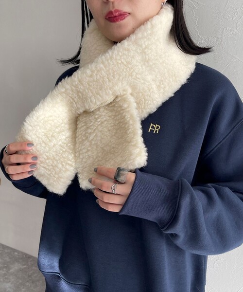 「COLD BREAKER」 ティペット FREE ベージュ レディース_画像2