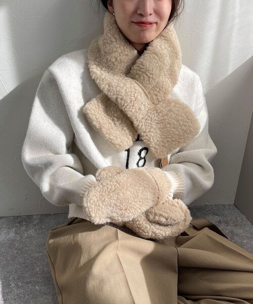 「COLD BREAKER」 ティペット FREE ベージュ レディース_画像5