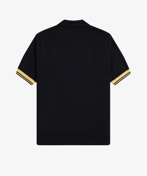 FRED PERRY（フレッドペリー） ポロシャツ 半袖 Contrast Cuff Knitted