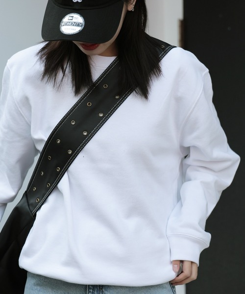 「United Athle」 スウェットカットソー M ミックスグレー メンズ_画像9