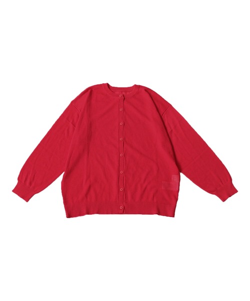 「antiqua」 カーディガン P レッド レディース_画像2