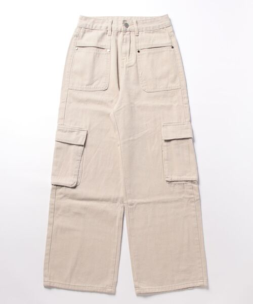 「aimoha」 カーゴパンツ X-LARGE チョコ レディース_画像5