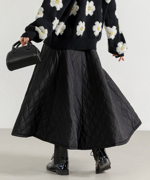 「DAY CLOSET」 ロングスカート L オフホワイト レディース_画像9