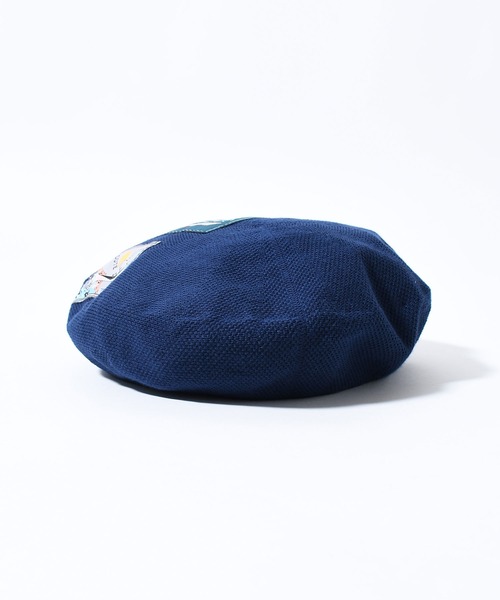 「LAULHERE」 ベレー帽 LARGE グレー メンズ_画像5