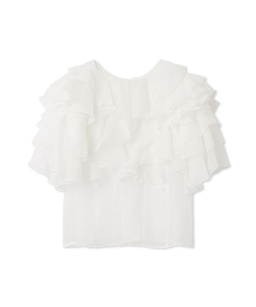 FRAY I.D（フレイ・アイディー） ブラウス シャツ 2wayフラワー