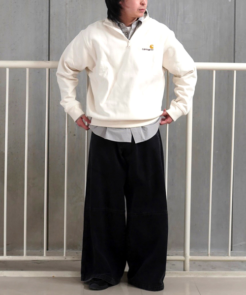 「Carhartt WIP」 スウェットカットソー X-LARGE グレー メンズ_画像3