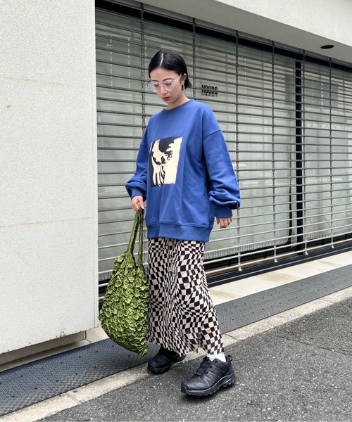 「SANSeLF」 ロングスカート FREE ベージュ レディース_画像5