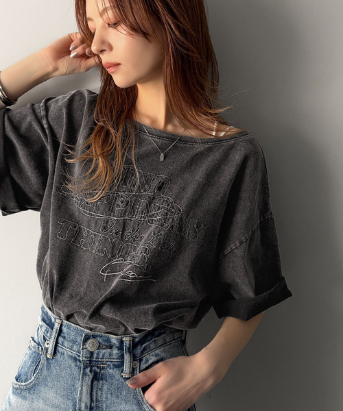「classicalelf」 半袖カットソー X-LARGE ホワイト レディース_画像7