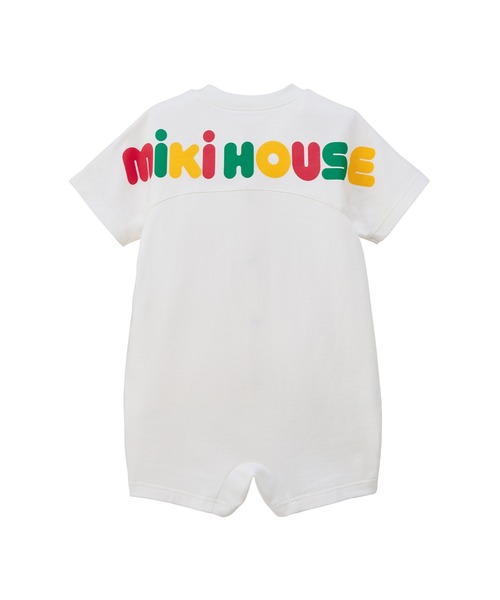 MIKI HOUSE（ミキハウス） ベビー服 ロンパース 「WEB限定」バックロゴ