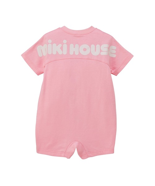 MIKI HOUSE（ミキハウス） ベビー服 ロンパース 「WEB限定」バックロゴ