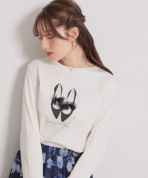 Couture Brooch（クチュール ブローチ） tシャツ 「綿100％・洗える
