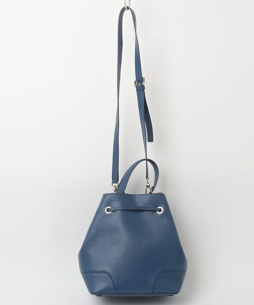 「FURLA」 ワンポイント2WAYバッグ - ブルー レディースの画像
