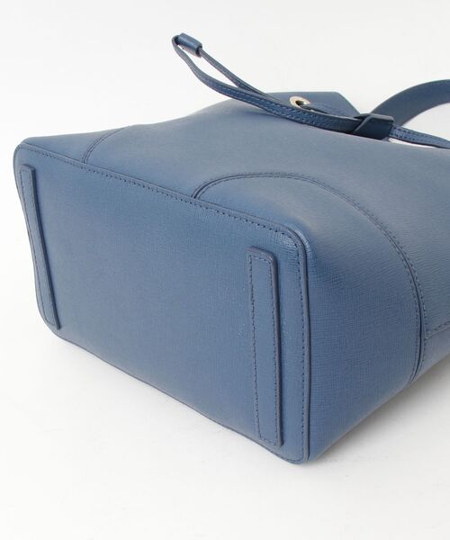 「FURLA」 ワンポイント2WAYバッグ - ブルー レディースの画像