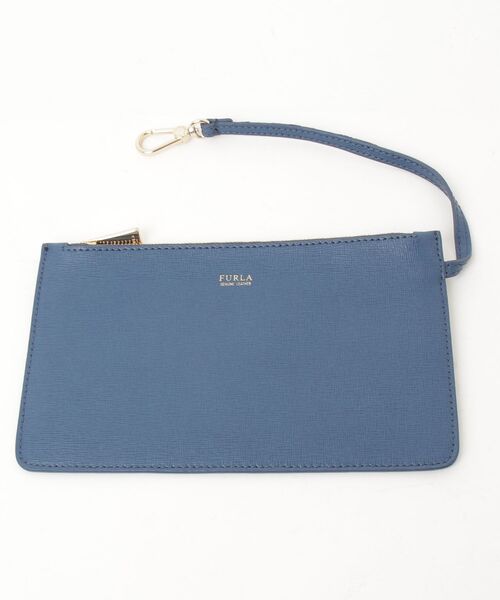 「FURLA」 ワンポイント2WAYバッグ - ブルー レディースの画像