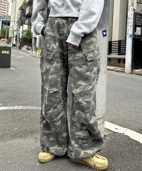 「CIAOPANIC TYPY」 カーゴパンツ MEDIUM ブラック レディース_画像9