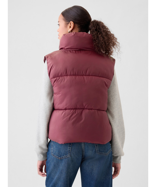 「GAP」 ベスト XX-SMALL ベージュ レディース_画像2