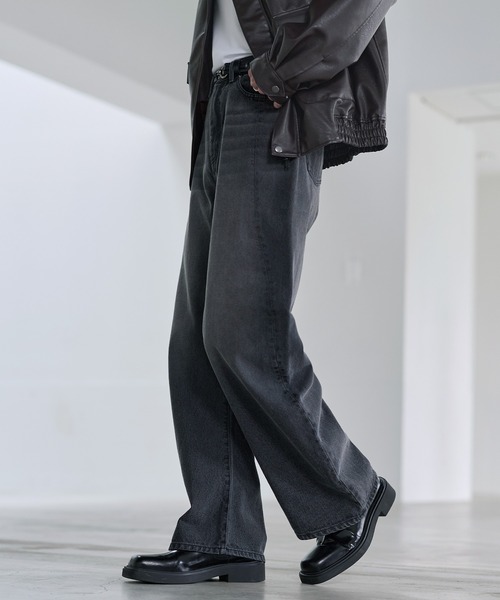 「ASTRONOMY」 デニムパンツ S ブラック メンズ_画像9