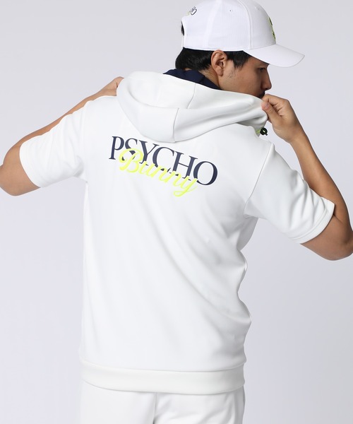 Psycho Bunny（サイコバニー） パーカー 「GOLF」コントラスト