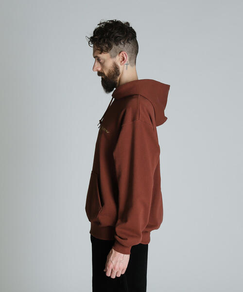「schott」 プルオーバーパーカー M チャコールグレー メンズ_画像4