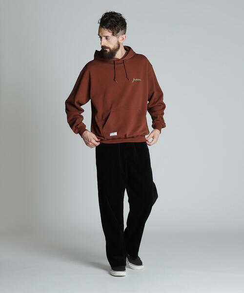 「schott」 プルオーバーパーカー M チャコールグレー メンズ_画像9