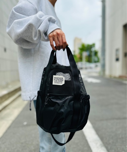 「FREDRIK PACKERS」 2WAYバッグ ONESIZE ブラック レディース_画像9
