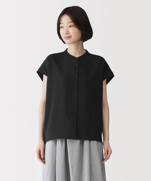 無印良品（MUJI） ブラウス シャツ 半袖 「循環」婦人 風を通す 