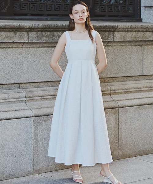 ODILE JACOBS キャミソールワンピース ORGUE（オルグ） ワンピース Emboss camisole onepiece/エンボス