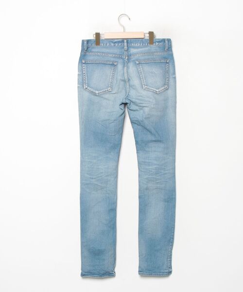 「LOUNGE LIZARD」 スキニーデニムパンツ 3 ブルー メンズ_画像2