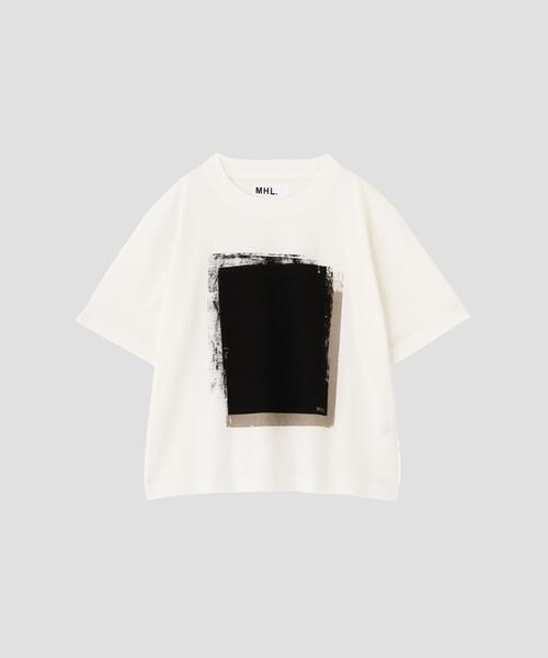 MHL.（エムエイチエル） tシャツ 半袖 LIGHT COTTON JERSEY レディース