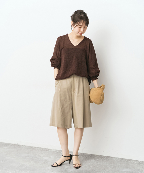 Spick＆Span（スピック アンド スパン） パンツ タックショートパンツ