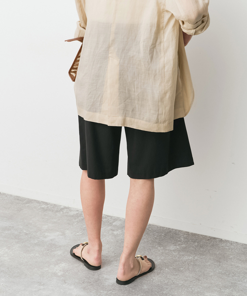 Spick＆Span（スピック アンド スパン） パンツ タックショートパンツ