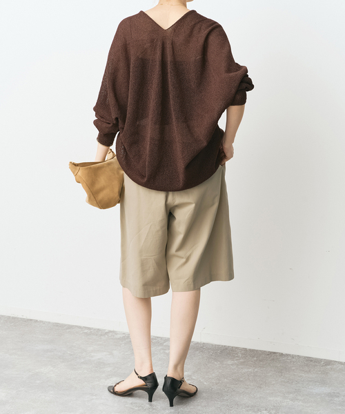 Spick＆Span（スピック アンド スパン） パンツ タックショートパンツ