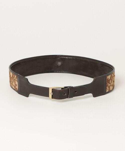 【美品】Christian Dior ベージュ ベルト Christian Dior（クリスチャン・ディオール） ベルト - ベージュ