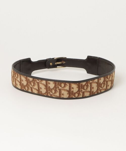 【美品】Christian Dior ベージュ ベルト Christian Dior（クリスチャン・ディオール） ベルト - ベージュ